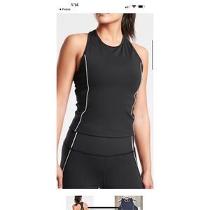 Athleta Tank Top Medium Black